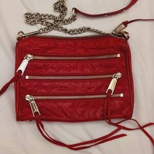 Rebecca Minkoff Cross Body Rocker Bag with Zippers